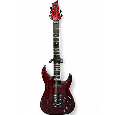 Used Schecter Guitar Research C-1 FR S Apocalypse Red Reign Solid Body Electric Guitar