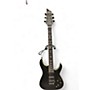 Used Schecter Guitar Research C-1 FR-S SLS Elite Evil Twin Black Solid Body Electric Guitar Black