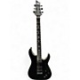 Used Schecter Guitar Research C-1 FR-S SLS Elite Evil Twin Black Solid Body Electric Guitar Black