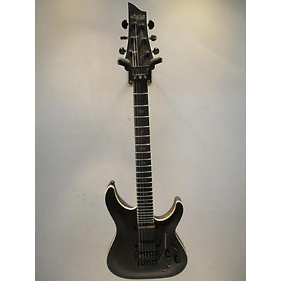 Schecter Guitar Research Used Schecter Guitar Research C-1 FR-S SLS Elite Evil Twin Satin Black Solid Body Electric Guitar