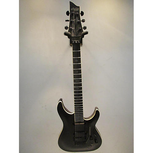 Schecter Guitar Research Used Schecter Guitar Research C-1 FR-S SLS Elite Evil Twin Satin Black Solid Body Electric Guitar Satin Black