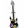 Used Schecter Guitar Research C-1 FR-S SLS Elite Evil Twin Satin Black Solid Body Electric Guitar Satin Black