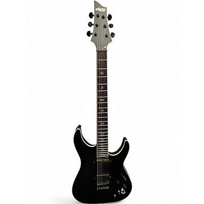 Used Schecter Guitar Research C-1 HT S SLS Elite Evil Twin Black Solid Body Electric Guitar