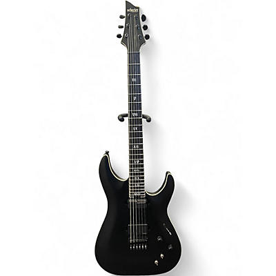 Used Schecter Guitar Research C-1 HT SLS Elite Evil TWIN BLACK Solid Body Electric Guitar