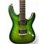Used Schecter Guitar Research C-1 PLATINUM Matte Green Burst Solid Body Electric Guitar Matte Green Burst