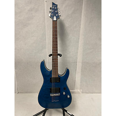 Schecter Guitar Research Used Schecter Guitar Research C-1 PLATINUM Midnight Blue Solid Body Electric Guitar