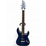 Used Schecter Guitar Research C-1 PLATINUM SATIN BLUE Solid Body Electric Guitar SATIN BLUE