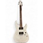 Used Schecter Guitar Research C-1 PLATINUM WHITE SATIN Solid Body Electric Guitar WHITE SATIN