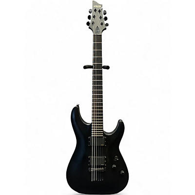 Used Schecter Guitar Research C-1 Platinum Blackout Black Solid Body Electric Guitar