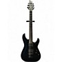 Used Schecter Guitar Research C-1 Platinum Blackout Black Solid Body Electric Guitar Black