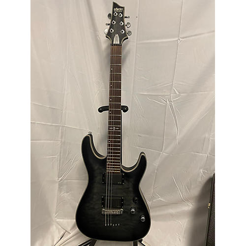 Schecter Guitar Research Used Schecter Guitar Research C-1 Platinum Solid Body Electric Guitar Black