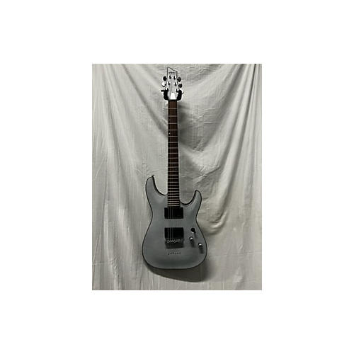 Schecter Guitar Research Used Schecter Guitar Research C-1 Platinum White Satin Solid Body Electric Guitar White Satin