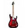 Used Schecter Guitar Research C-1 Plus Crimson Red Burst Solid Body Electric Guitar Crimson Red Burst
