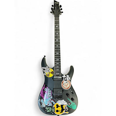 Used Schecter Guitar Research C-1 S HT Elite "Evil Twin" Satin Black Solid Body Electric Guitar