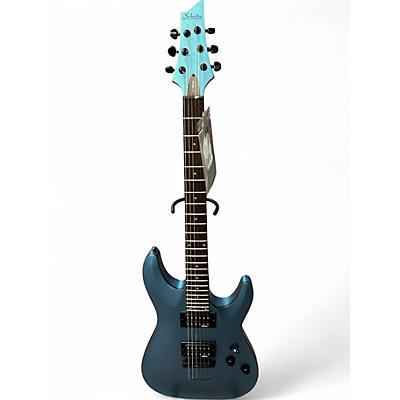 Used Schecter Guitar Research C-1 SATIN BLUE Solid Body Electric Guitar