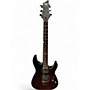 Used Schecter Guitar Research C-1 SGR Red to Black Fade Solid Body Electric Guitar Red to Black Fade