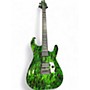 Used Schecter Guitar Research C-1 SILVER MOUNTAIN TXV Venom Solid Body Electric Guitar Venom