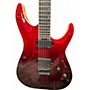 Used Schecter Guitar Research Used Schecter Guitar Research C-1 SLS ELITE Red to Black Fade Solid Body Electric Guitar Red to Black Fade