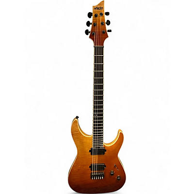 Used Schecter Guitar Research C-1 SLS Elite ANTIQUE FADE BURST Solid Body Electric Guitar