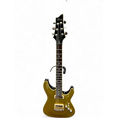 Used Schecter Guitar Research C-1 SPECIAL Gold Solid Body Electric Guitar