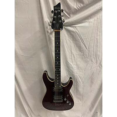 Schecter Guitar Research Used Schecter Guitar Research C-1 Standard Trans Red Solid Body Electric Guitar