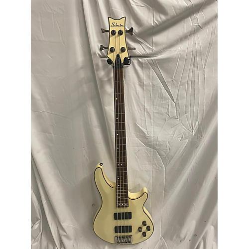 Schecter Guitar Research Used Schecter Guitar Research C-4 CUSTOM Antique White Electric Bass Guitar Antique White