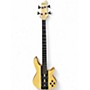 Used Schecter Guitar Research C-4 GT Natural Electric Bass Guitar Natural
