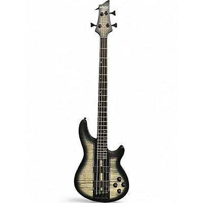 Used Schecter Guitar Research C-4 GT Satin Charcoal Burst Electric Bass Guitar