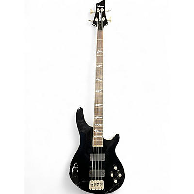 Used Schecter Guitar Research C-4 XXX Black Electric Bass Guitar