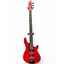 Used Schecter Guitar Research C-5 GT Red Electric Bass Guitar Red