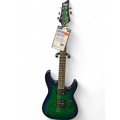 Schecter Guitar Research Used Schecter Guitar Research C-6 ELITE TRANS GREEN BURST Solid Body Electric Guitar