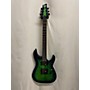 Used Schecter Guitar Research Used Schecter Guitar Research C-6 Elite Green Solid Body Electric Guitar Green