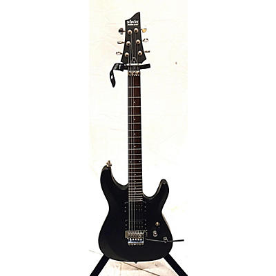 Schecter Guitar Research Used Schecter Guitar Research C-6 FR Black Solid Body Electric Guitar