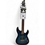 Used Schecter Guitar Research C-6 Plus Diamond Series Ocean Blue Burst Solid Body Electric Guitar Ocean Blue Burst