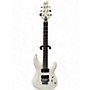 Used Schecter Guitar Research C-6 deluxe White Solid Body Electric Guitar White