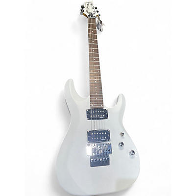 Used Schecter Guitar Research C-6FR DELUXE Alpine White Solid Body Electric Guitar