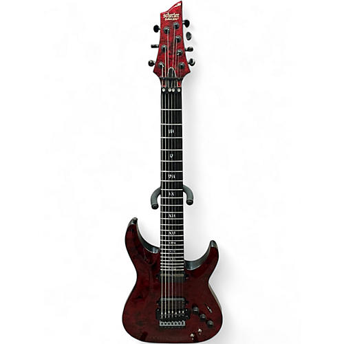 Used Schecter Guitar Research C-7 FR-S Apocalypse 7-String RED REIGN Solid Body Electric Guitar RED REIGN