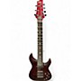 Used Schecter Guitar Research C-7 FR-S Apocalypse Red Reign Solid Body Electric Guitar Red Reign