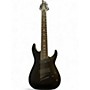 Used Schecter Guitar Research C-8 MS SLS Elite Evil Twin 2ND SATIN BLACK Solid Body Electric Guitar SATIN BLACK