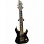 Used Schecter Guitar Research C-8 MS SLS Elite Evil Twin 8-String Black Satin Solid Body Electric Guitar Black Satin