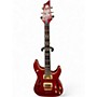 Used Schecter Guitar Research C/HS1 Trans Red Hollow Body Electric Guitar Trans Red