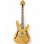 Used Schecter Guitar Research C/SH-1 DIAMOND SERIES Amber Hollow Body Electric Guitar Amber