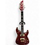 Used Schecter Guitar Research C/SH-1 Trans Red Hollow Body Electric Guitar Trans Red