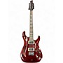 Used Schecter Guitar Research C/SH-12 Crimson Red Trans Hollow Body Electric Guitar Crimson Red Trans