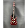 Used Schecter Guitar Research Used Schecter Guitar Research C/sh-12 Trans Red Hollow Body Electric Guitar Trans Red