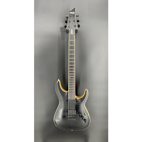 Schecter Guitar Research Used Schecter Guitar Research C1 Apocalypse Black Solid Body Electric Guitar Black