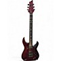 Used Schecter Guitar Research C1 Apocalypse FR-S Red Solid Body Electric Guitar Red