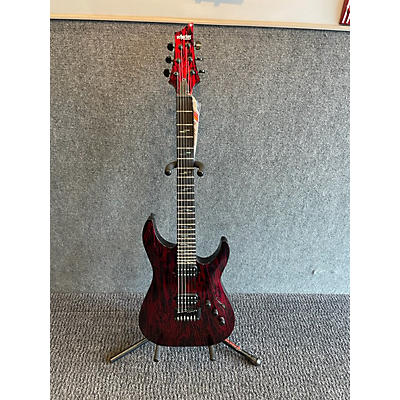 Schecter Guitar Research Used Schecter Guitar Research C1 Apocalypse Red Reign Solid Body Electric Guitar