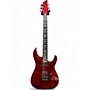 Used Schecter Guitar Research C1 Apocalypse Red Reign Solid Body Electric Guitar Red Reign