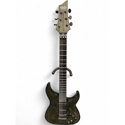 Used Schecter Guitar Research C1 Apocalypse SUSTAINIAC FR RUSTIC GREEN Solid Body Electric Guitar